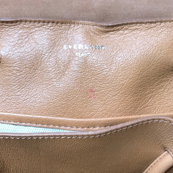 Everlane Petra Backpack Camel Italian Leather - Picture 6 of 8